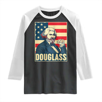 Frederick Douglass American Hero Raglan Shirt Black History Month Gift - Wonder Print Shop