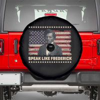 Speak Like Frederick Spare Tire Cover Black History Month Gift - Wonder Print Shop