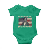 Speak Like Frederick Baby Onesie Black History Month Gift - Wonder Print Shop