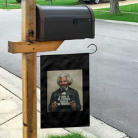 Frederick Douglass Quote Garden Flag If There Is No Struggle There Is No Progress - Wonder Print Shop