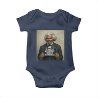 Frederick Douglass Quote Baby Onesie If There Is No Struggle There Is No Progress - Wonder Print Shop