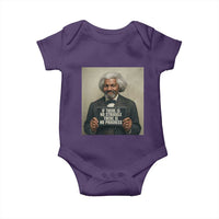 Frederick Douglass Quote Baby Onesie If There Is No Struggle There Is No Progress - Wonder Print Shop