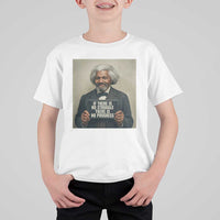 Frederick Douglass Quote T Shirt For Kid If There Is No Struggle There Is No Progress - Wonder Print Shop