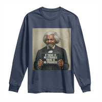 Frederick Douglass Quote Long Sleeve Shirt If There Is No Struggle There Is No Progress - Wonder Print Shop