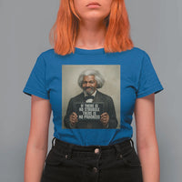 Frederick Douglass Quote T Shirt For Women If There Is No Struggle There Is No Progress - Wonder Print Shop
