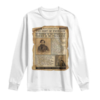 If There Is No Struggle No Progress Long Sleeve Shirt Frederick Douglass Newspaper - Wonder Print Shop