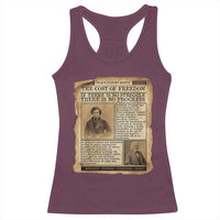 If There Is No Struggle No Progress Racerback Tank Top Frederick Douglass Newspaper - Wonder Print Shop