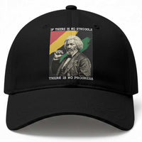Frederick Douglass Struggle And Progress Baseball Cap Inspirational Black History