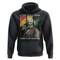 Frederick Douglass Struggle And Progress Hoodie Inspirational Black History - Wonder Print Shop