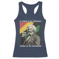 Frederick Douglass Struggle And Progress Racerback Tank Top Inspirational Black History - Wonder Print Shop