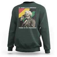 Frederick Douglass Struggle And Progress Sweatshirt Inspirational Black History - Wonder Print Shop
