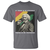 Frederick Douglass Struggle And Progress T Shirt Inspirational Black History - Wonder Print Shop