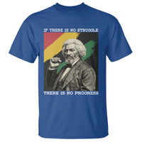 Frederick Douglass Struggle And Progress T Shirt Inspirational Black History - Wonder Print Shop