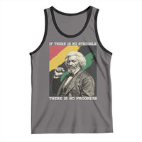 Frederick Douglass Struggle And Progress Tank Top Inspirational Black History - Wonder Print Shop