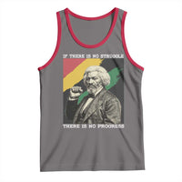 Frederick Douglass Struggle And Progress Tank Top Inspirational Black History - Wonder Print Shop