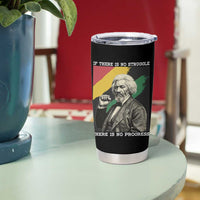 Frederick Douglass Struggle And Progress Tumbler Cup Inspirational Black History - Wonder Print Shop
