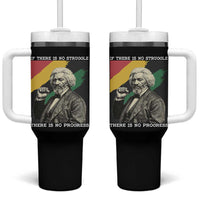Frederick Douglass Struggle And Progress Tumbler With Handle Inspirational Black History - Wonder Print Shop