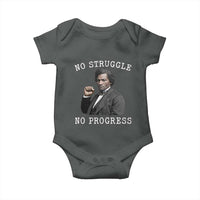 Frederick Douglass Quote Baby Onesie No Struggle No Progress - Wonder Print Shop