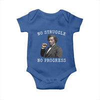 Frederick Douglass Quote Baby Onesie No Struggle No Progress - Wonder Print Shop