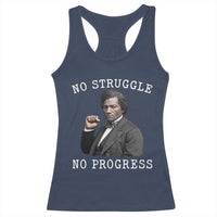 Frederick Douglass Quote Racerback Tank Top No Struggle No Progress - Wonder Print Shop