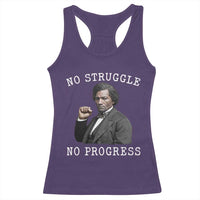 Frederick Douglass Quote Racerback Tank Top No Struggle No Progress - Wonder Print Shop