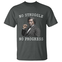 Frederick Douglass Quote T Shirt No Struggle No Progress - Wonder Print Shop