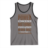 Frederick Douglass Tank Top Power Concedes Nothing Without A Demand - Wonder Print Shop