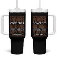Frederick Douglass Tumbler With Handle Power Concedes Nothing Without A Demand - Wonder Print Shop
