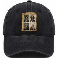 The Life Of Frederick Douglass Washed Cotton Baseball Cap Historical Black History