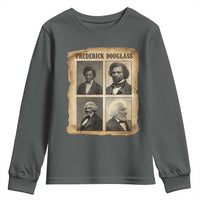 The Life Of Frederick Douglass Youth Sweatshirt Historical Black History - Wonder Print Shop