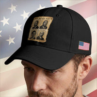 Vintage African American Heroes Baseball Cap Black Pride Inspiration
