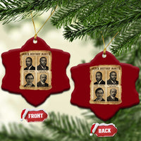 Vintage African American Heroes Ceramic Ornament Black Pride Inspiration - Wonder Print Shop