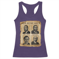 Vintage African American Heroes Racerback Tank Top Black Pride Inspiration - Wonder Print Shop