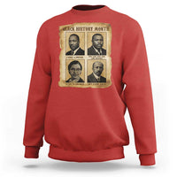 Vintage African American Heroes Sweatshirt Black Pride Inspiration - Wonder Print Shop