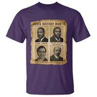Vintage African American Heroes T Shirt Black Pride Inspiration - Wonder Print Shop