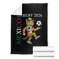 Mexico Soccer Pride Jaguar Kickoff 2026 Throw Blanket