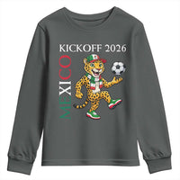 Mexico Soccer Pride Jaguar Kickoff 2026 Youth Sweatshirt