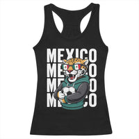 Fierce Mexico Jaguar Soccer Pride Fan Gift Racerback Tank Top