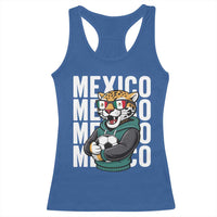 Fierce Mexico Jaguar Soccer Pride Fan Gift Racerback Tank Top