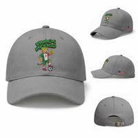 Vamos Mexico Fierce Leopard Baseball Cap Soccer 2026 Fan Gift