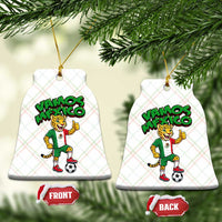 Vamos Mexico Fierce Leopard Ceramic Ornament Soccer 2026 Fan Gift