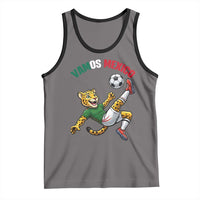 Vamos Mexico Fierce Leopard Soccer 2026 Tank Top Mexican Fan Gift