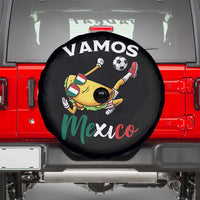 Vamos Mexico Taco Playing Soccer Spare Tire Cover Mexican Fan Gift