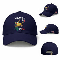 Vamos Mexico Taco Playing Soccer Baseball Cap Mexican Fan Gift