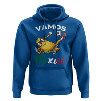 Vamos Mexico Taco Playing Soccer Hoodie Mexican Fan Gift
