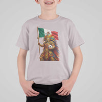 Legendary Mexican Soccer Warrior Pride T Shirt For Kid