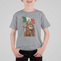 Legendary Mexican Soccer Warrior Pride T Shirt For Kid