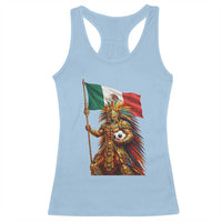 Legendary Mexican Soccer Warrior Pride Racerback Tank Top