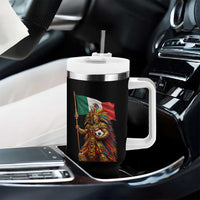 Legendary Mexican Soccer Warrior Pride Tumbler With Handle