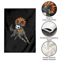 Xolo Dog Soccer Aztec Mexican Fan Gift Garden Flag